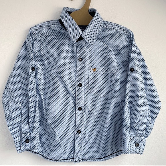 612 League Boys Button Down Shirt Size 4-5 - Picture 1 of 8